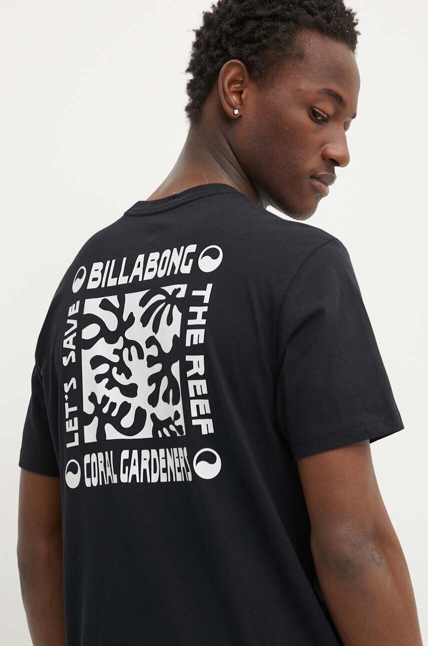

Хлопковая футболка Billabong для Coral Gardeners, черный