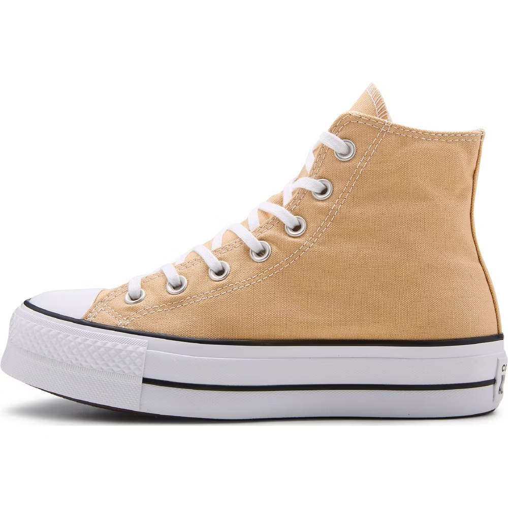 Кроссовки на платформе Chuck Taylor All Star Hi Lift от Converse, coastal dune tan — фото 3