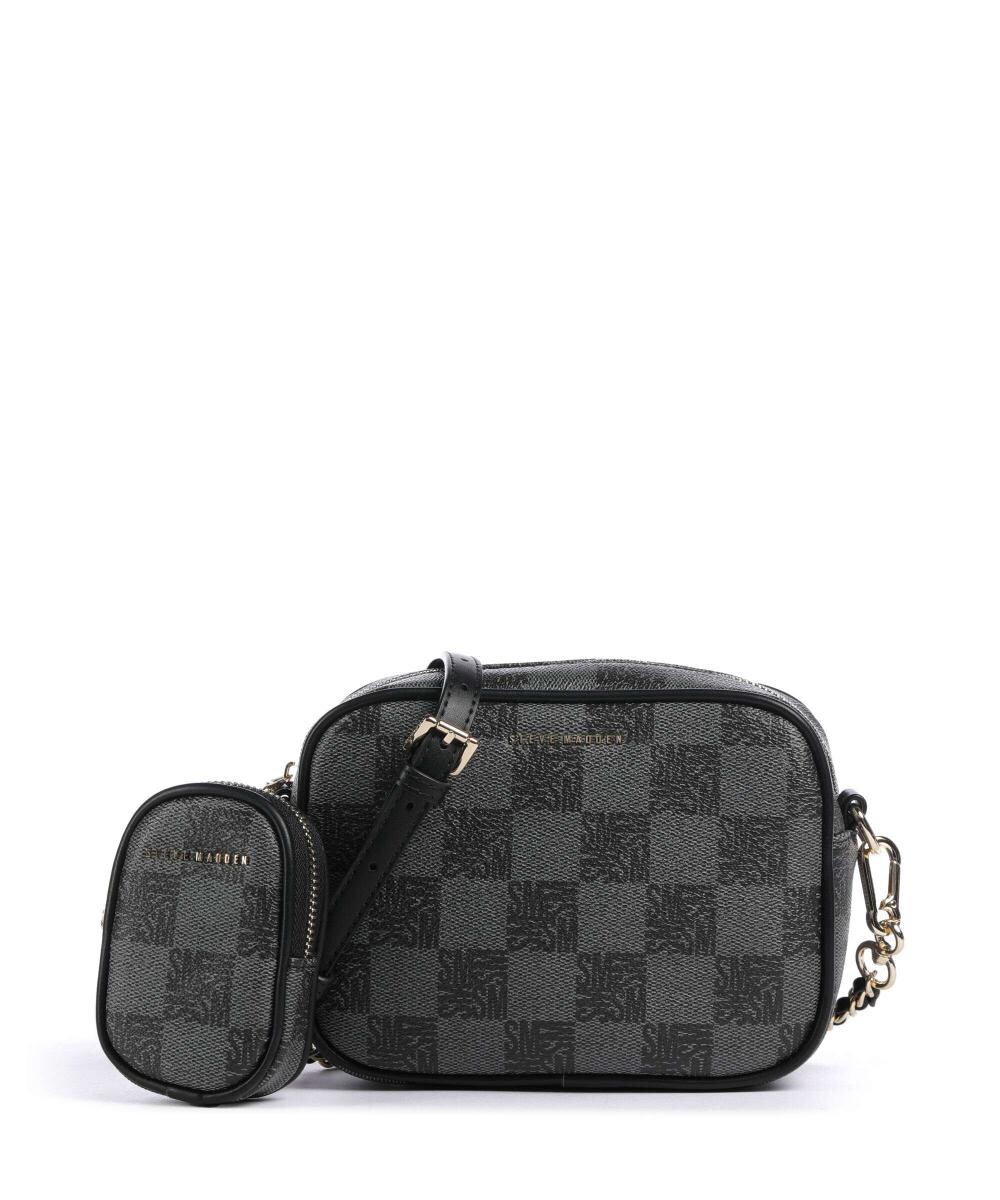 

Сумка через плечо bleia из полиуретана. Steve Madden, черный