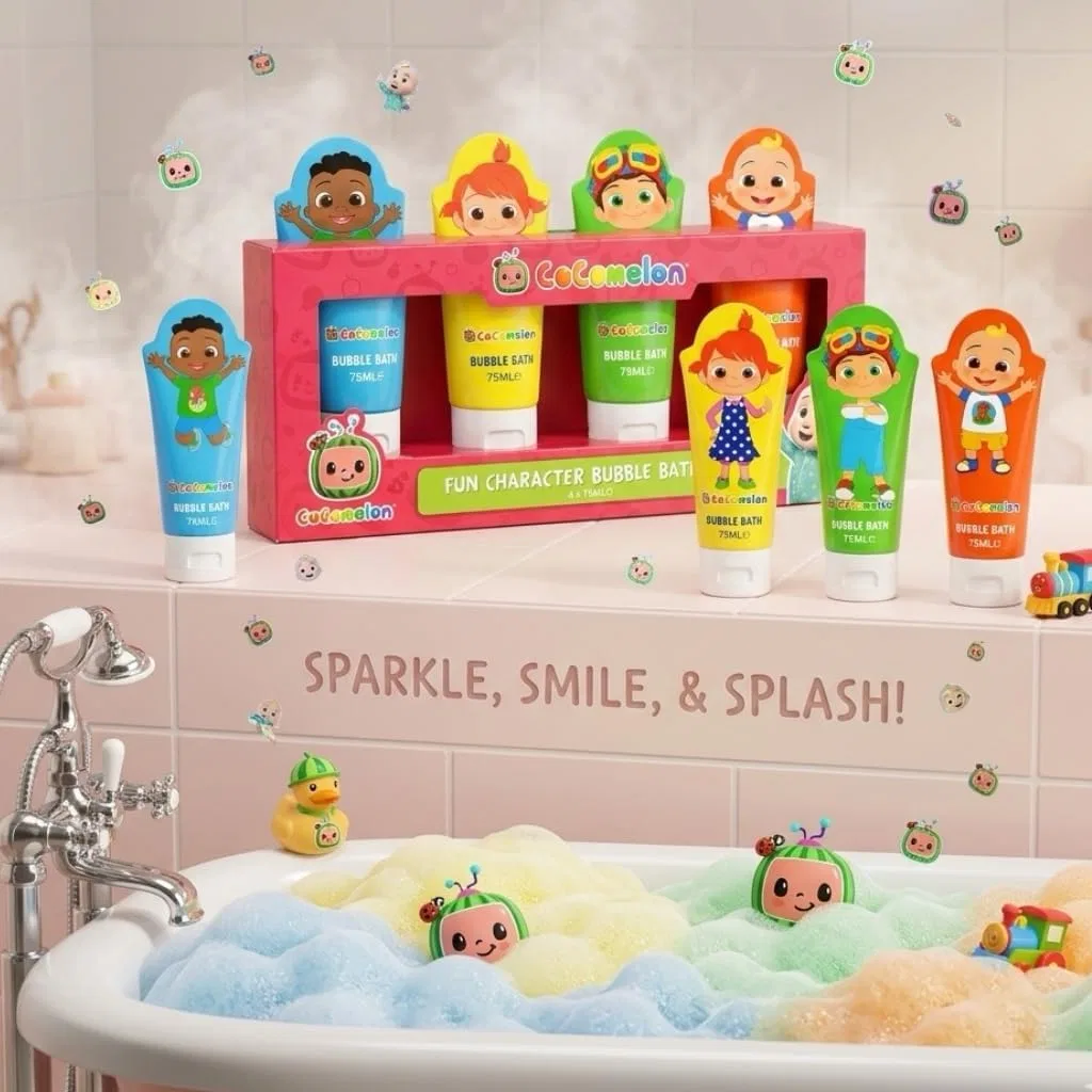 Набор пены для ванны с персонажами CoComelon Corsair Toiletries — фото 2