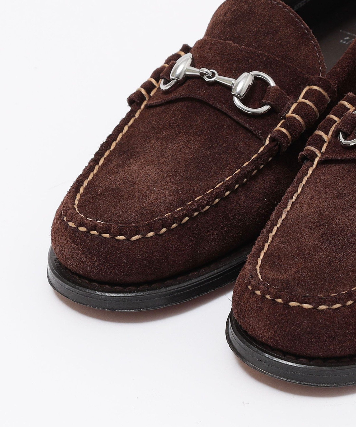 BASS: Замшевые лоферы Bit Ships Men, brown — фото 2