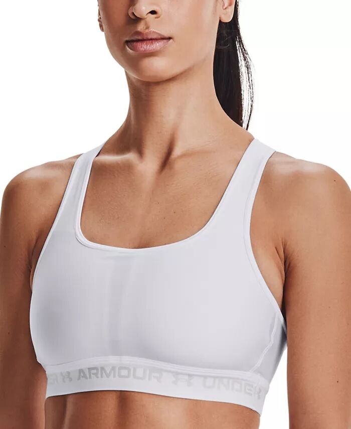 

Женский спортивный бюстгальтер средней ударной нагрузкиGear Under Armour, белый