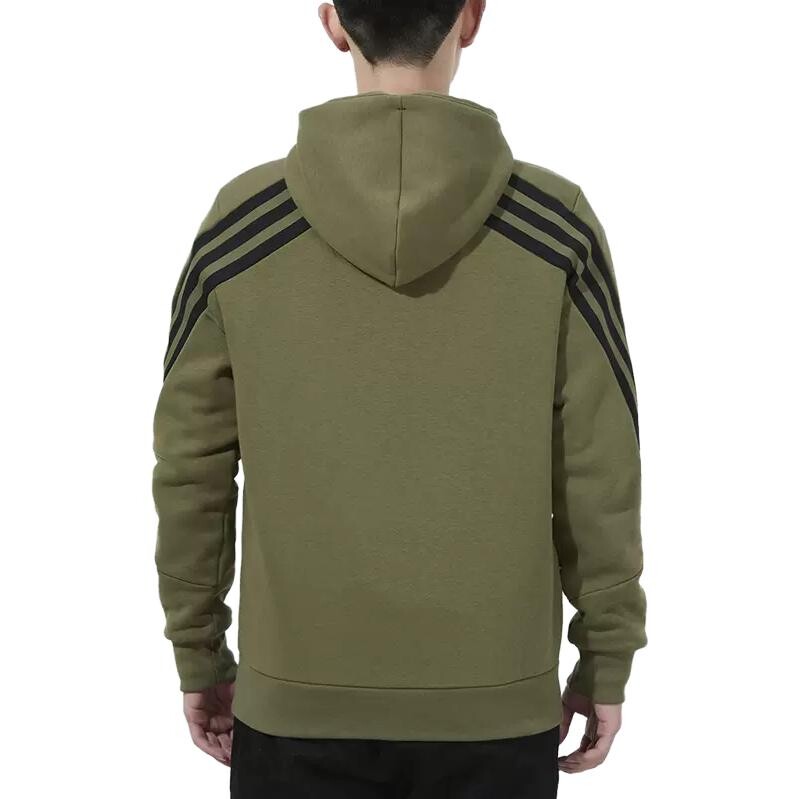 Куртка мужская оливковая Adidas, оливковый — фото 4