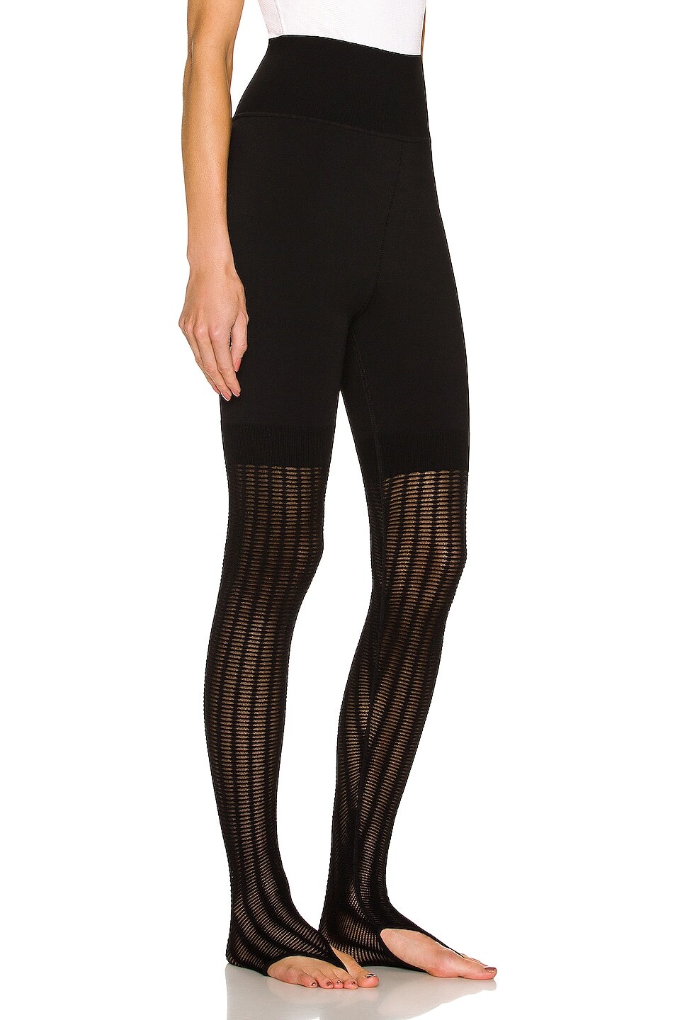 

Кружевные леггинсы ALAÏA, цвет Noir
