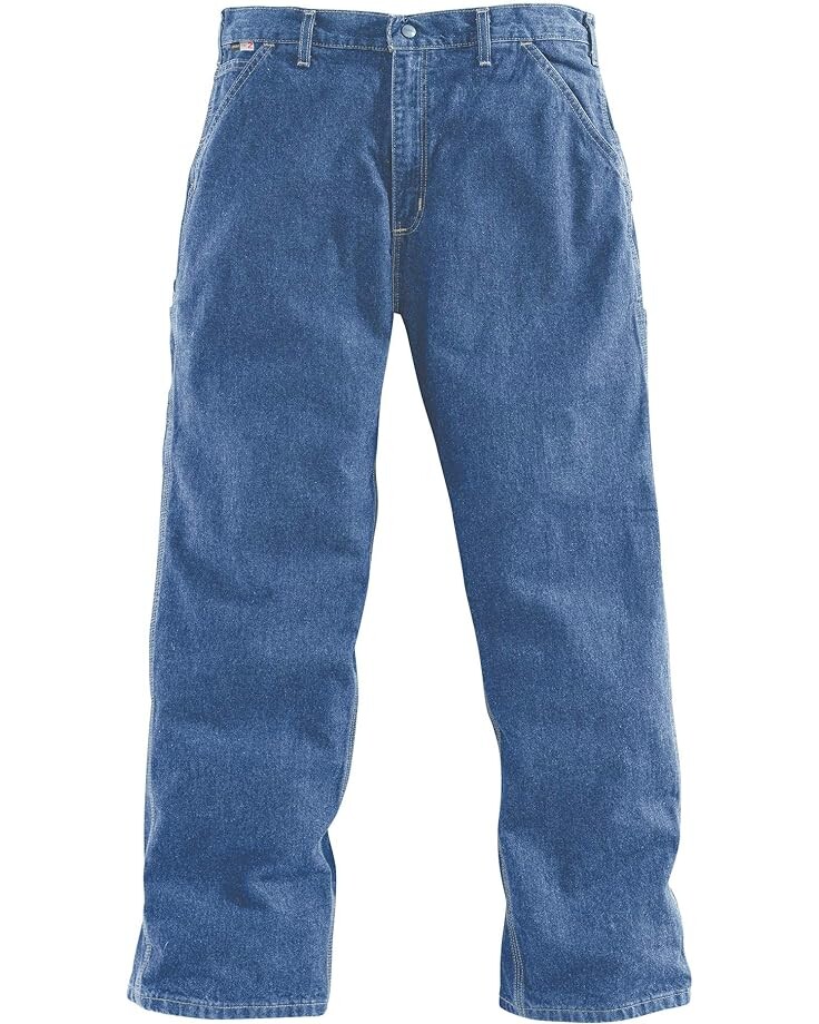 

Джинсы Carhartt Flame-Resistant (FR) Signature Denim Dungarees, цвет Classic Dark