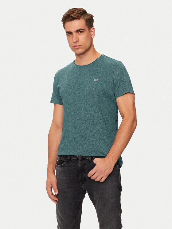 

Футболка узкого кроя Tommy Jeans, зеленый