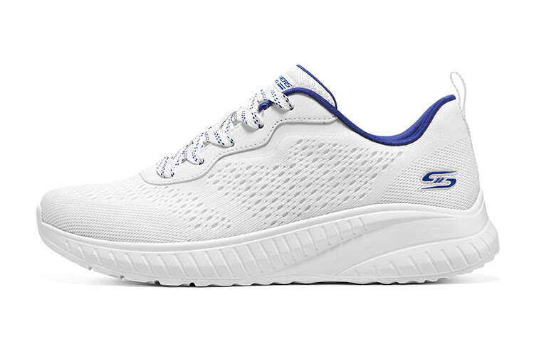 

Кроссовки Skechers BOBS SQUAD Lifestyle Shoes Women's Low-top Blue, слоновая кость, Бежевый, Кроссовки Skechers BOBS SQUAD Lifestyle Shoes Women's Low-top Blue, слоновая кость