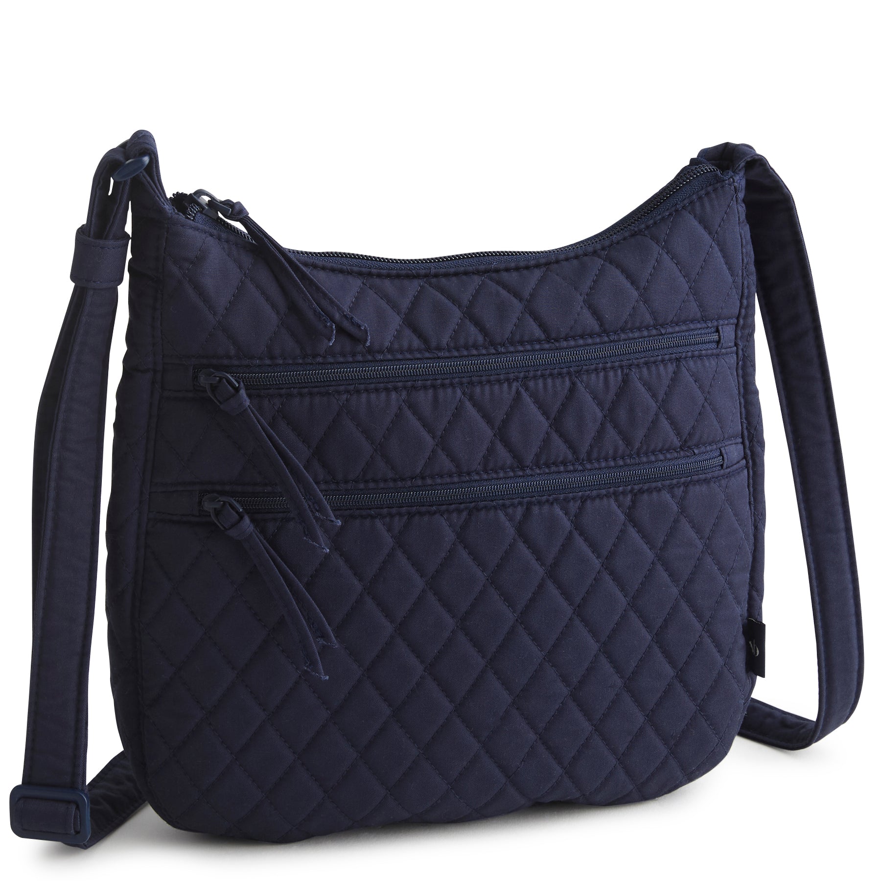 

Трикотажная поясная сумка-кроссбоди с молнией Cotton Trio Zip Hipster Vera Bradley, Peacoat