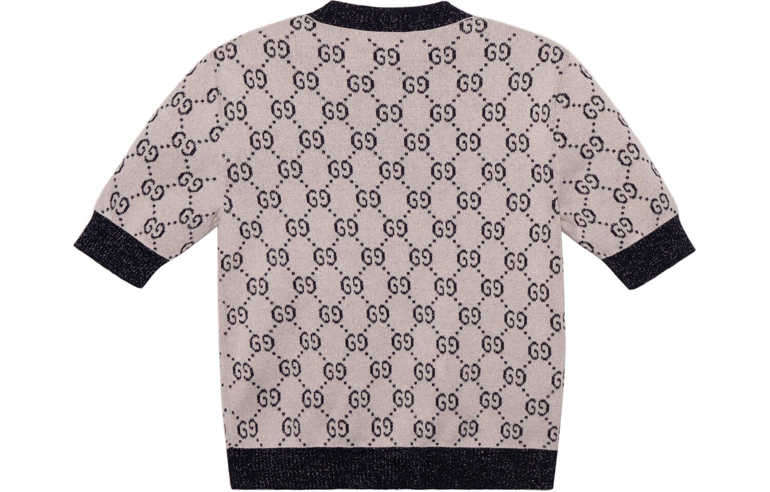 Кардиган женский Gucci, классический крой, серый — фото 2