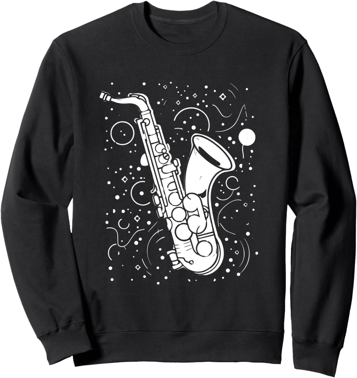 

Рисунок саксофона, толстовка с изображением военного оркестра Funny Saxophonist Graphic T-Shirts And Giveaways, черный