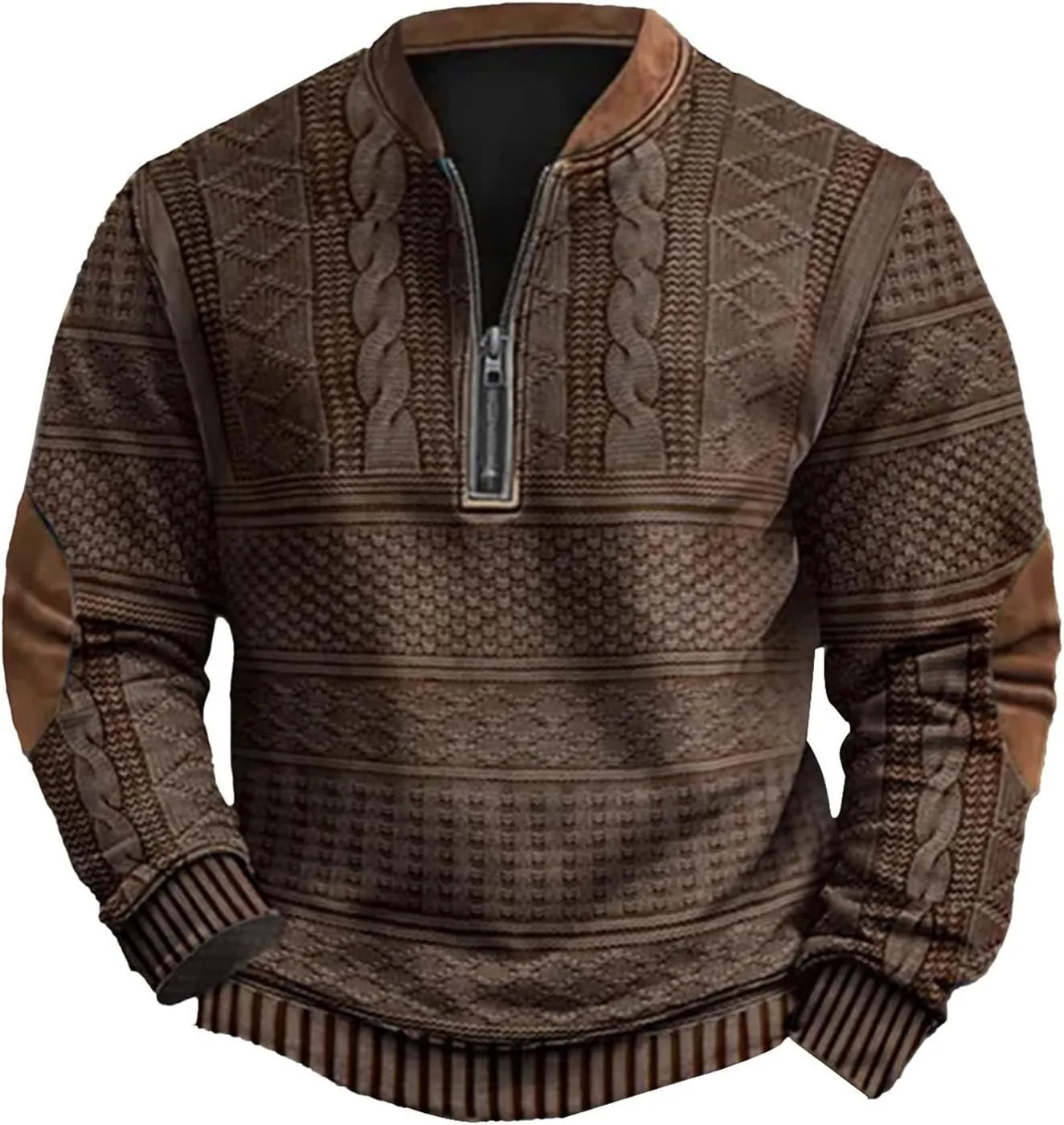 

Куртка-полузип мужская Outdoor легкая с длинным рукавом