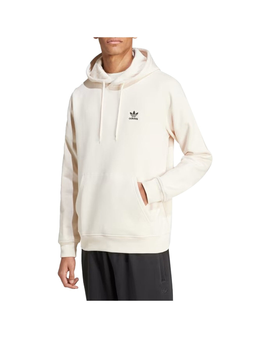 

Белая мужская толстовка Adidas