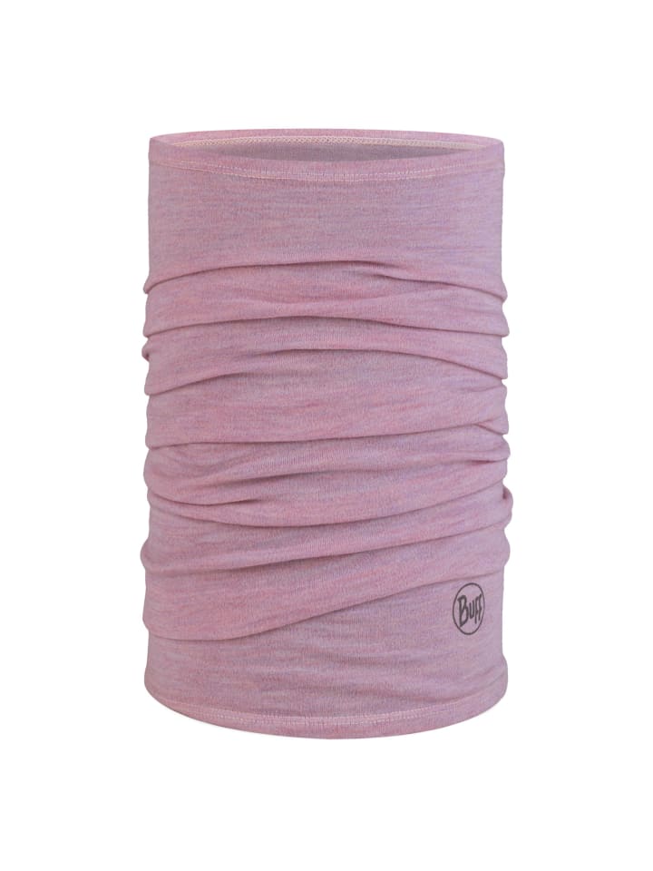 

Многофункциональный шарф из мериносовой шерсти средней плотности розового цвета Buff