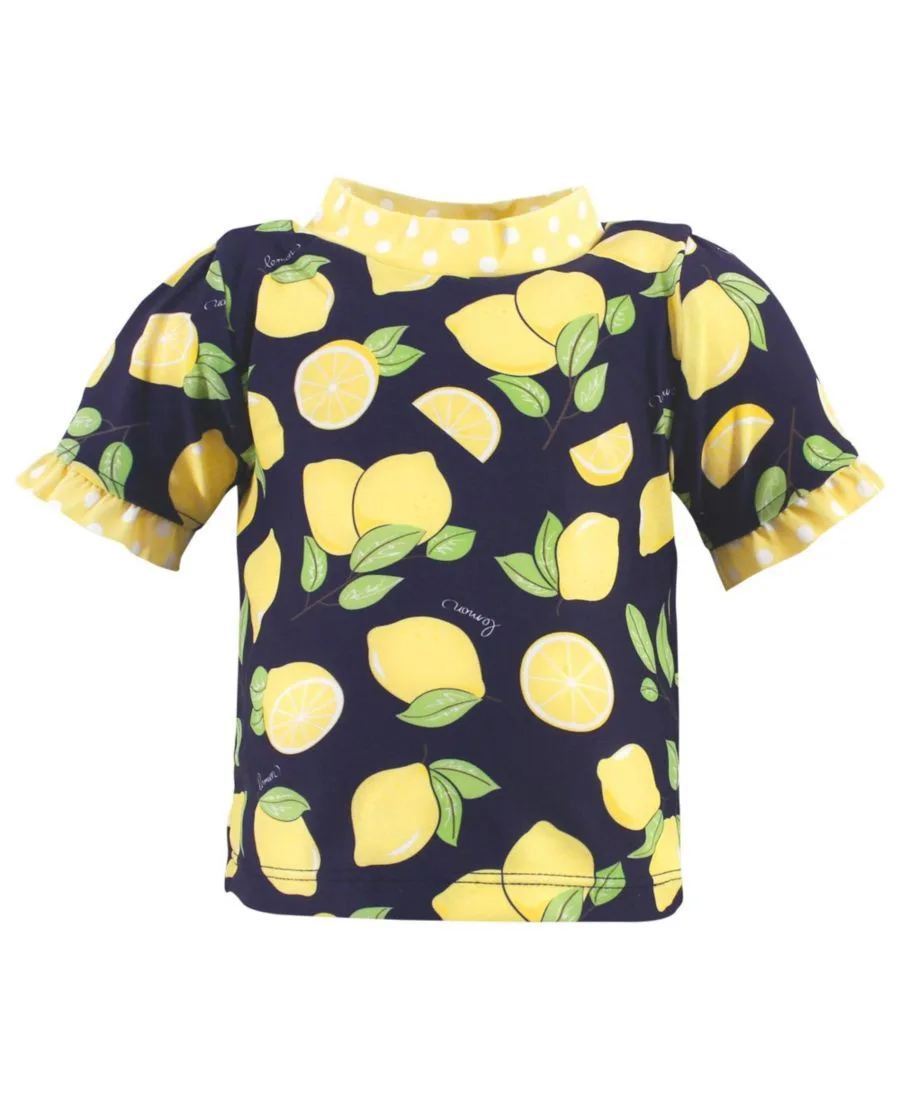 И комплект для плавания «Русалка» Hudson Baby, темно-синий lemons — фото 3