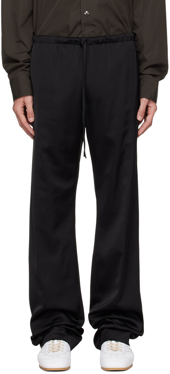 

Брюки на завязках Dries Van Noten, черный