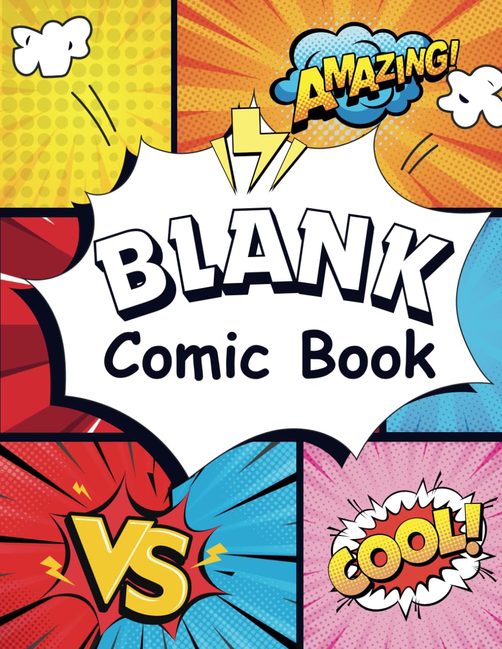 

Blank Comic Book: Perfect for Drawing and Designing Your Own Comics (Independently published)