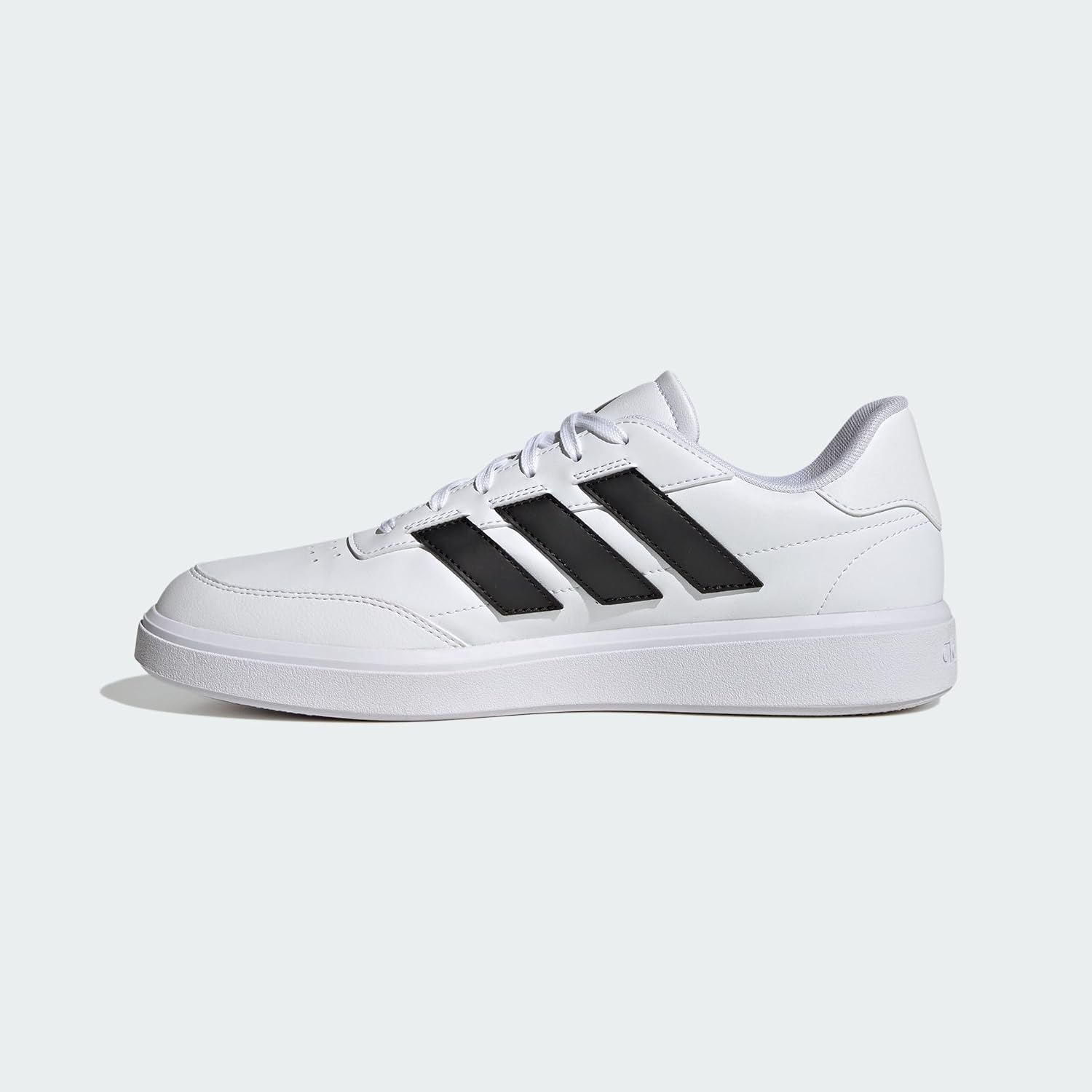 Мужские кроссовки Adidas Courtblock, белый/черный — фото 2