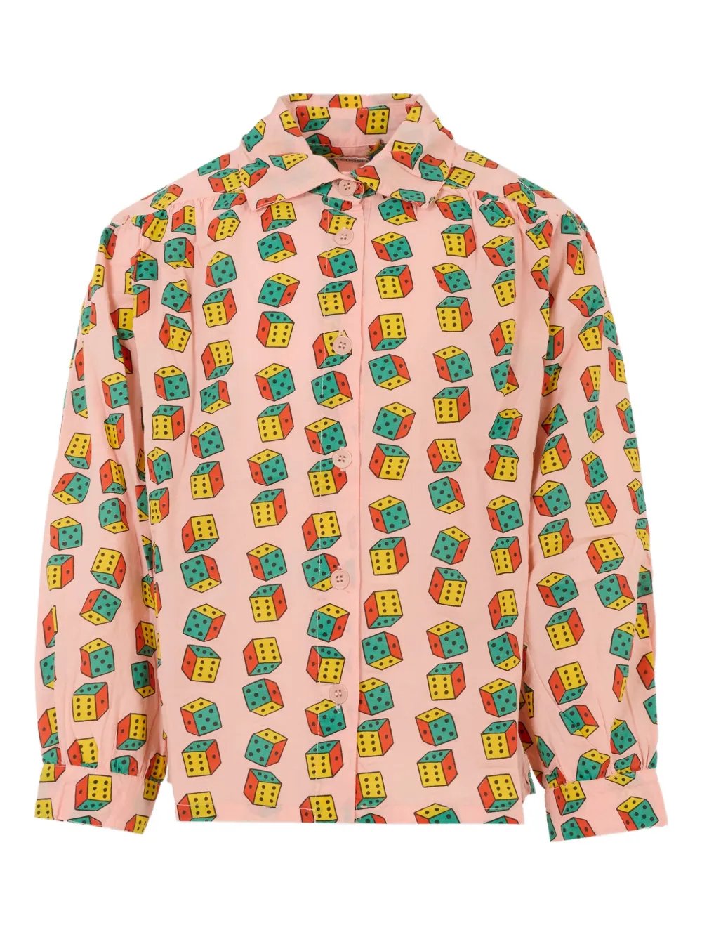 

Рубашка с длинными рукавами и принтом Bobo Choses, розовый
