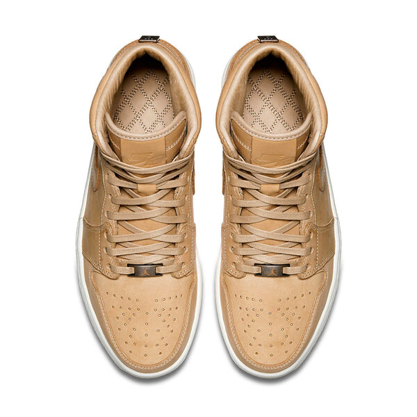 Кроссовки 1 pinnacle 'vachetta tan' Air Jordan, бежевый — фото 4