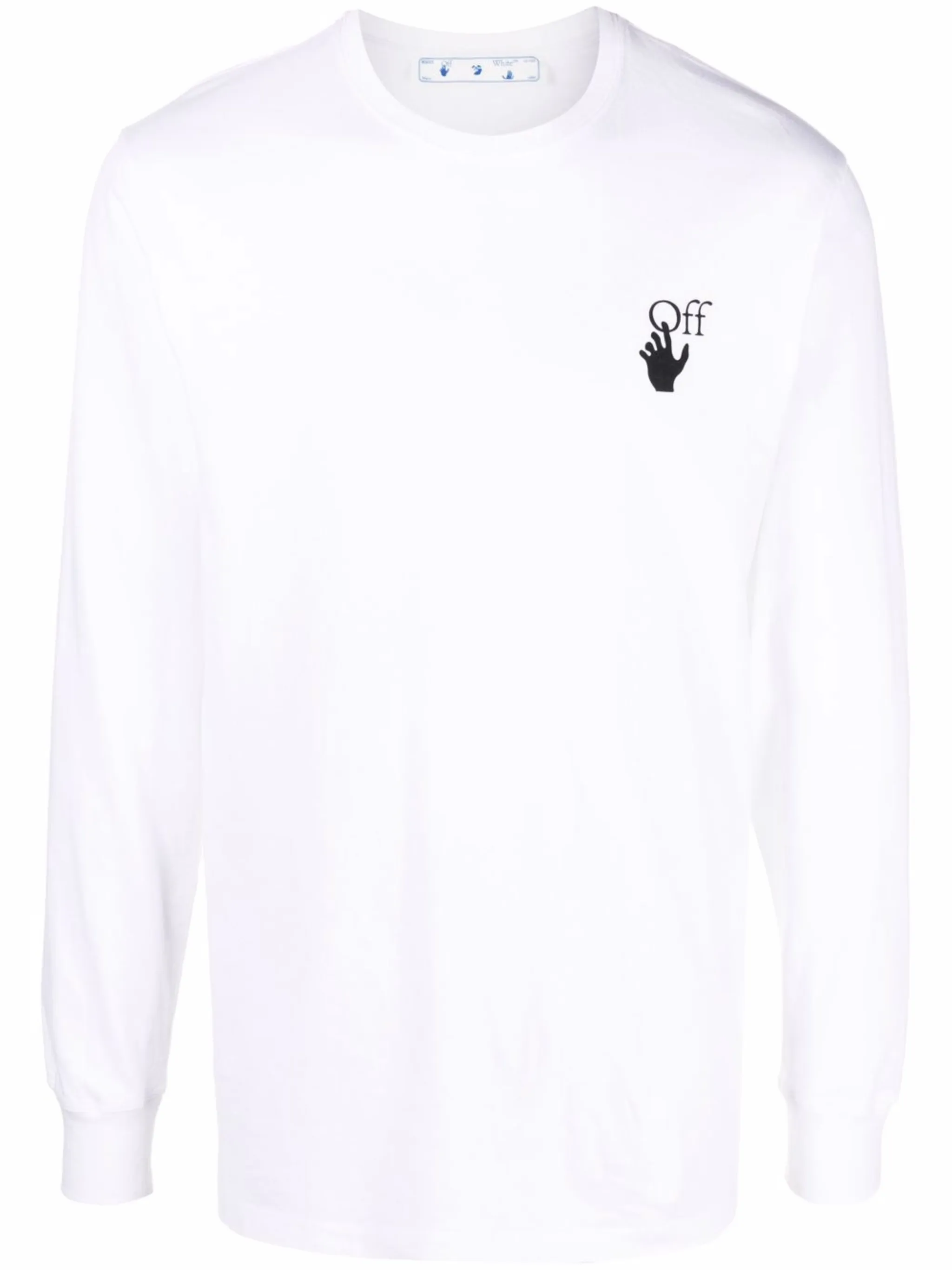 

Футболка с длинными рукавами и логотипом Arrows Off-White, белый