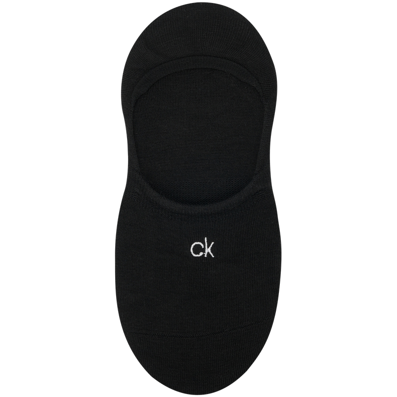 Носочки-невидимки женские 1 упаковка Calvin Klein, белый — фото 3