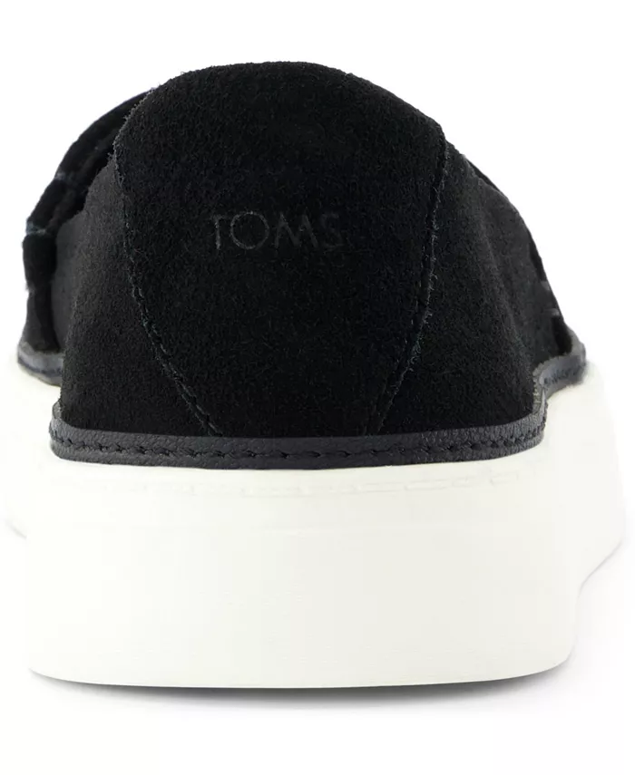 Женские повседневные слипоны Kameron на платформе TOMS, синий — фото 3