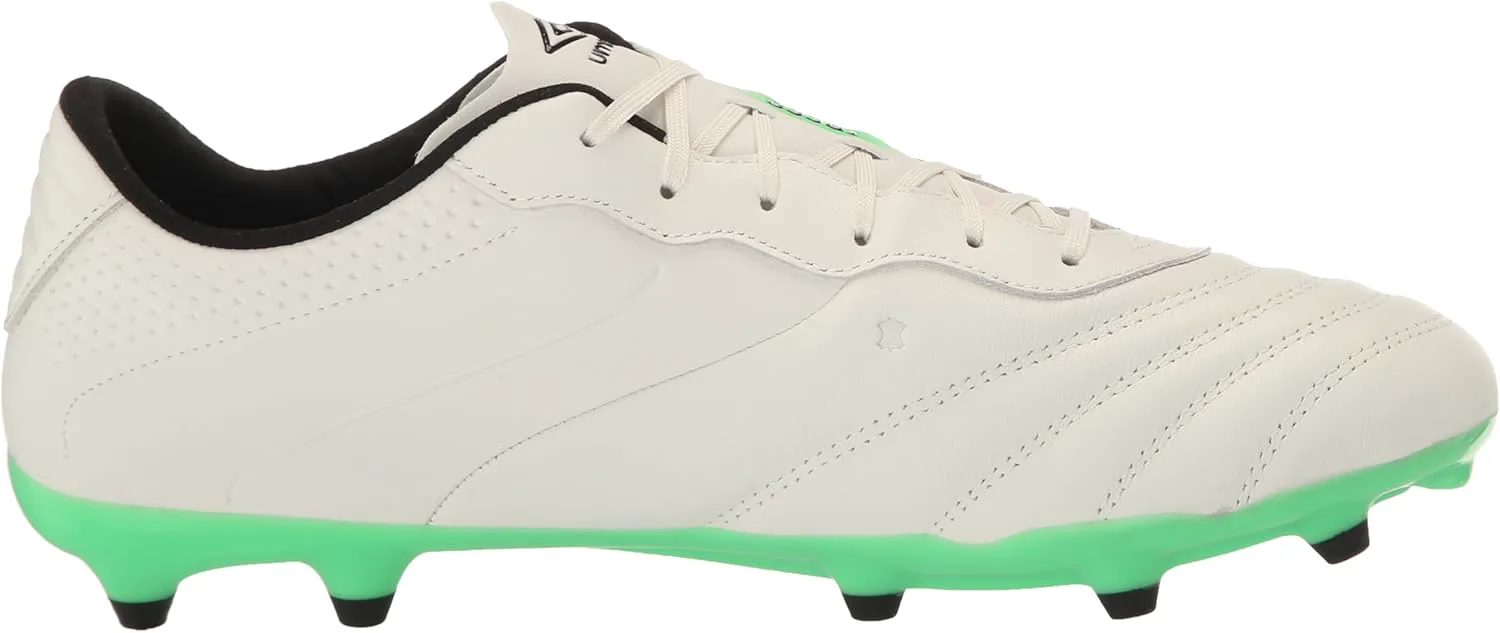 Мужские бутсы Umbro Tocco 3 Premier FG, белый/черный/зеленый — фото 2