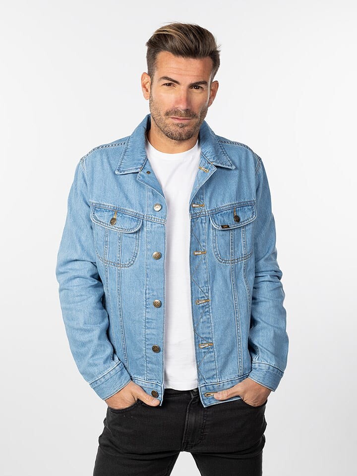 

Джинсовая куртка Lee Jeansjacke, светло-синий