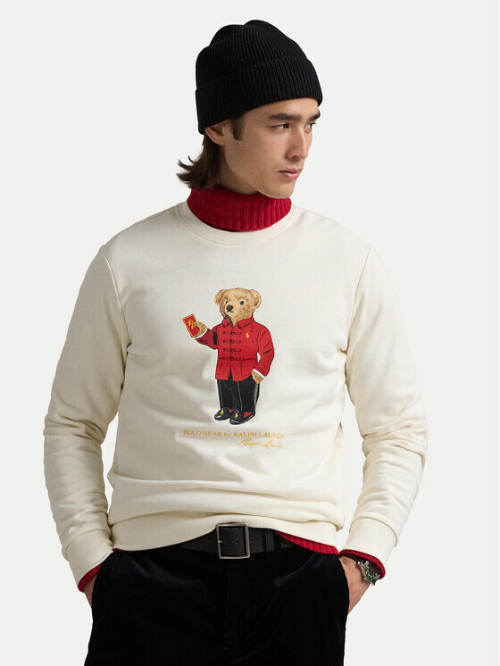 

Толстовка обычного кроя Polo Ralph Lauren, экрю