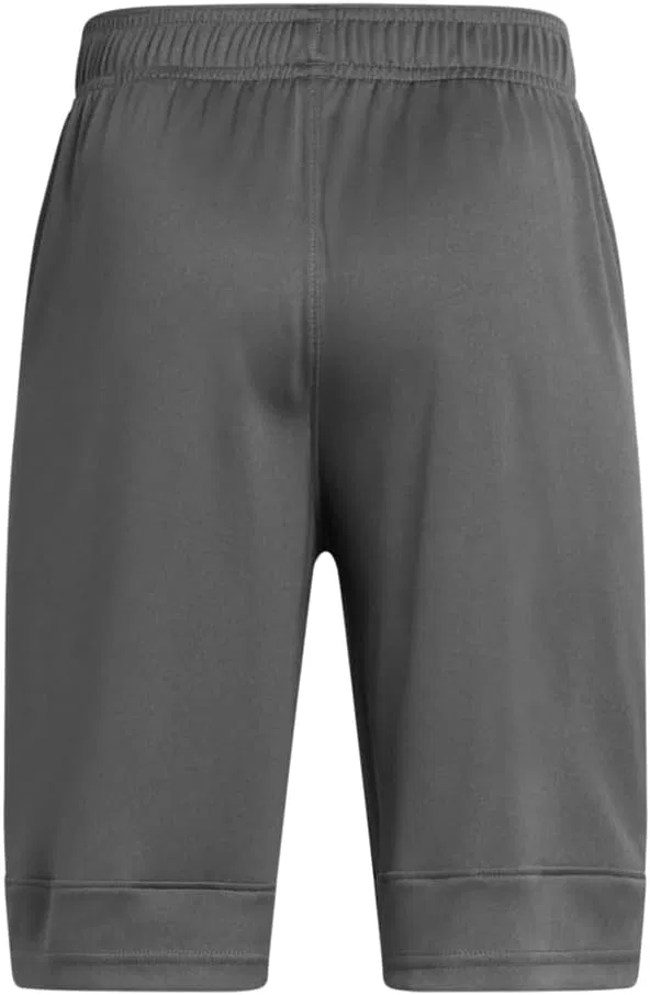 Детские шорты Under Armour Velocity, (025) Castlerock/Castlerock/White — фото 2
