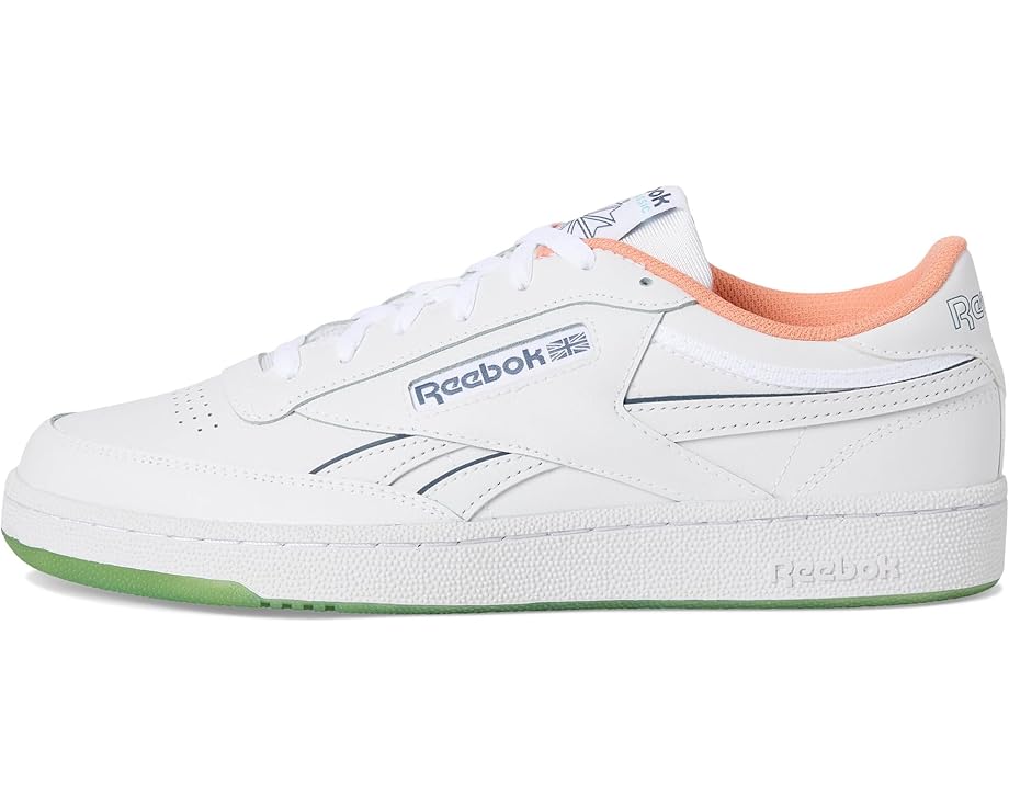 Кроссовки Reebok Lifestyle Club C Revenge, цвет White/Aiaqua/Sunkissed Orange — фото 4