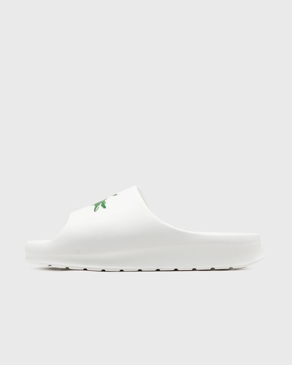 

Сандалии Lacoste Serve Slide 2.0, цвет off wht/dk grn