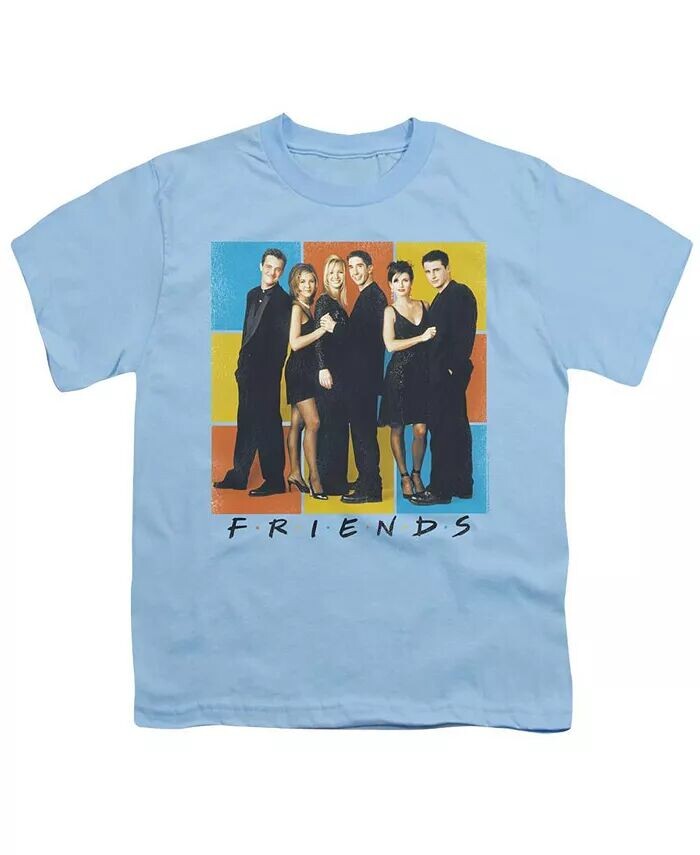

Футболка с коротким рукавом для мальчиков в цветном блоке Friends
