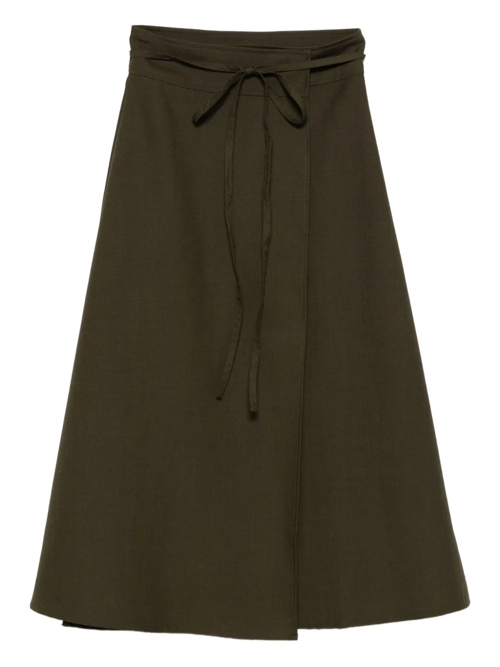 

Юбка А-силуэта с поясом Soeur, зеленый