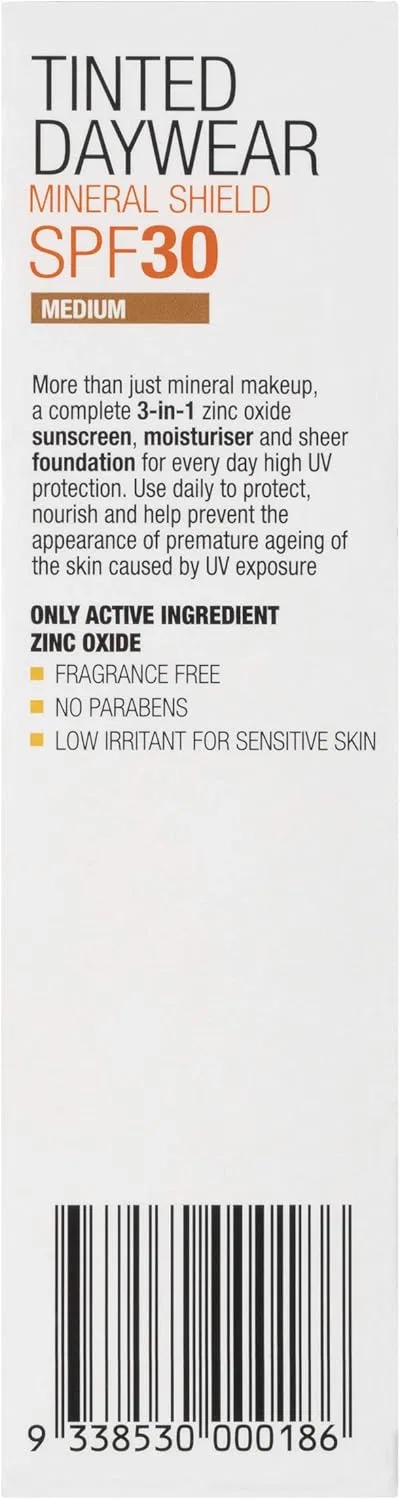 Крем для лица SPF INVISIBLE ZINC Дневной -основа Medium + — фото 3