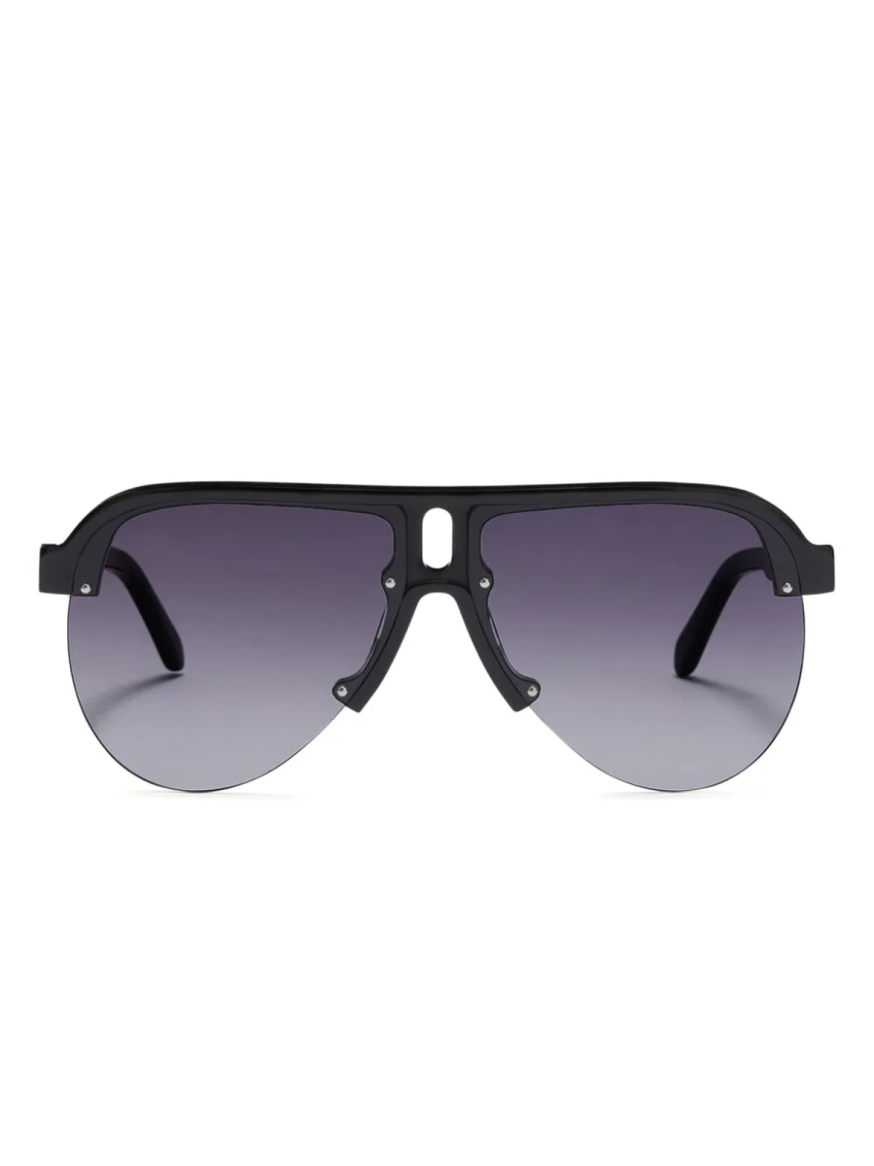 

Palm Angels Eyewear солнцезащитные очки Trinity, черный