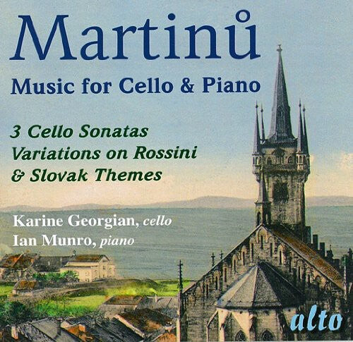

CD диск Martin / Georgian / Munro: Works for Cello & Piano