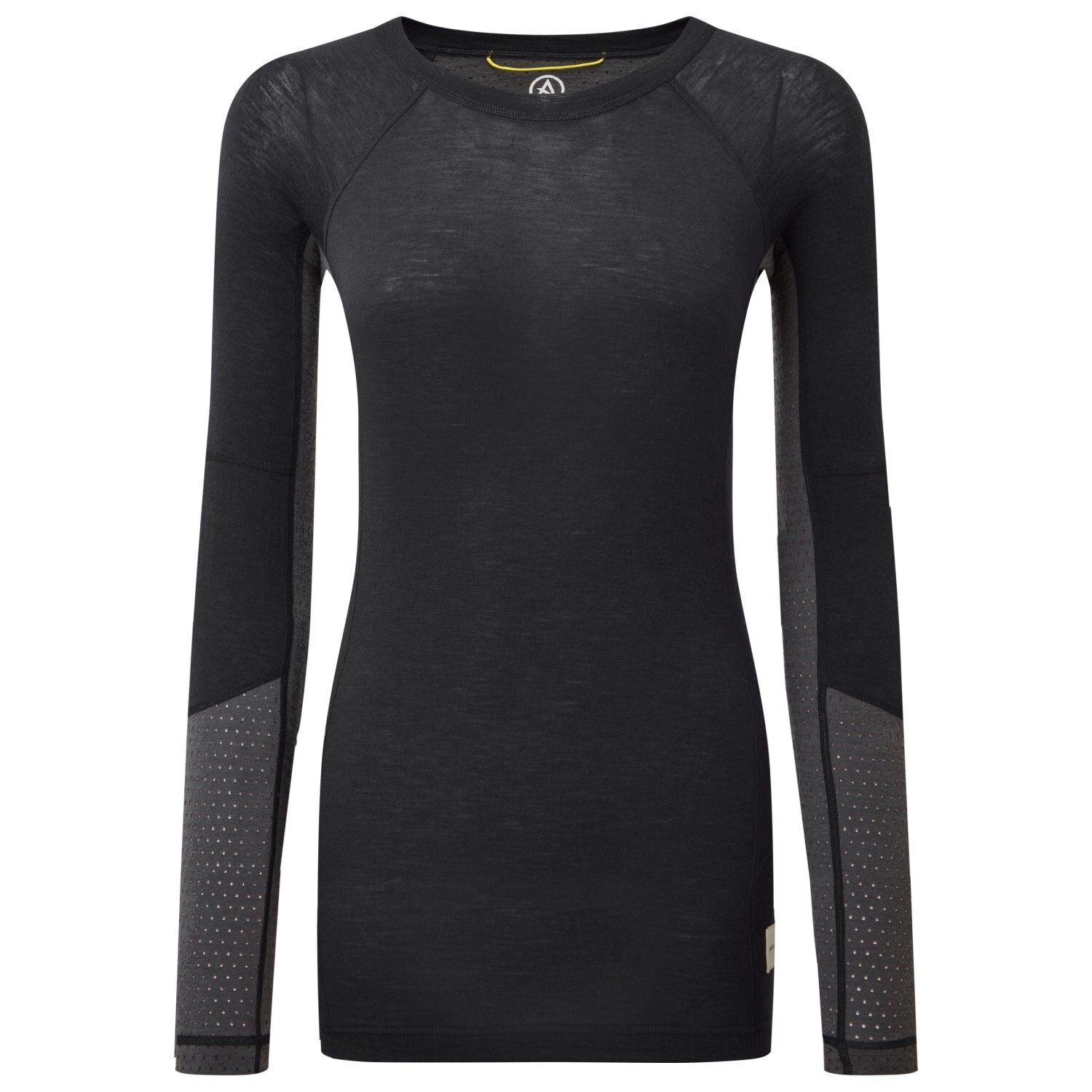 

Рубашка из мериноса Artilect Goldhill 125 Zoned Crew, цвет Black/Ash