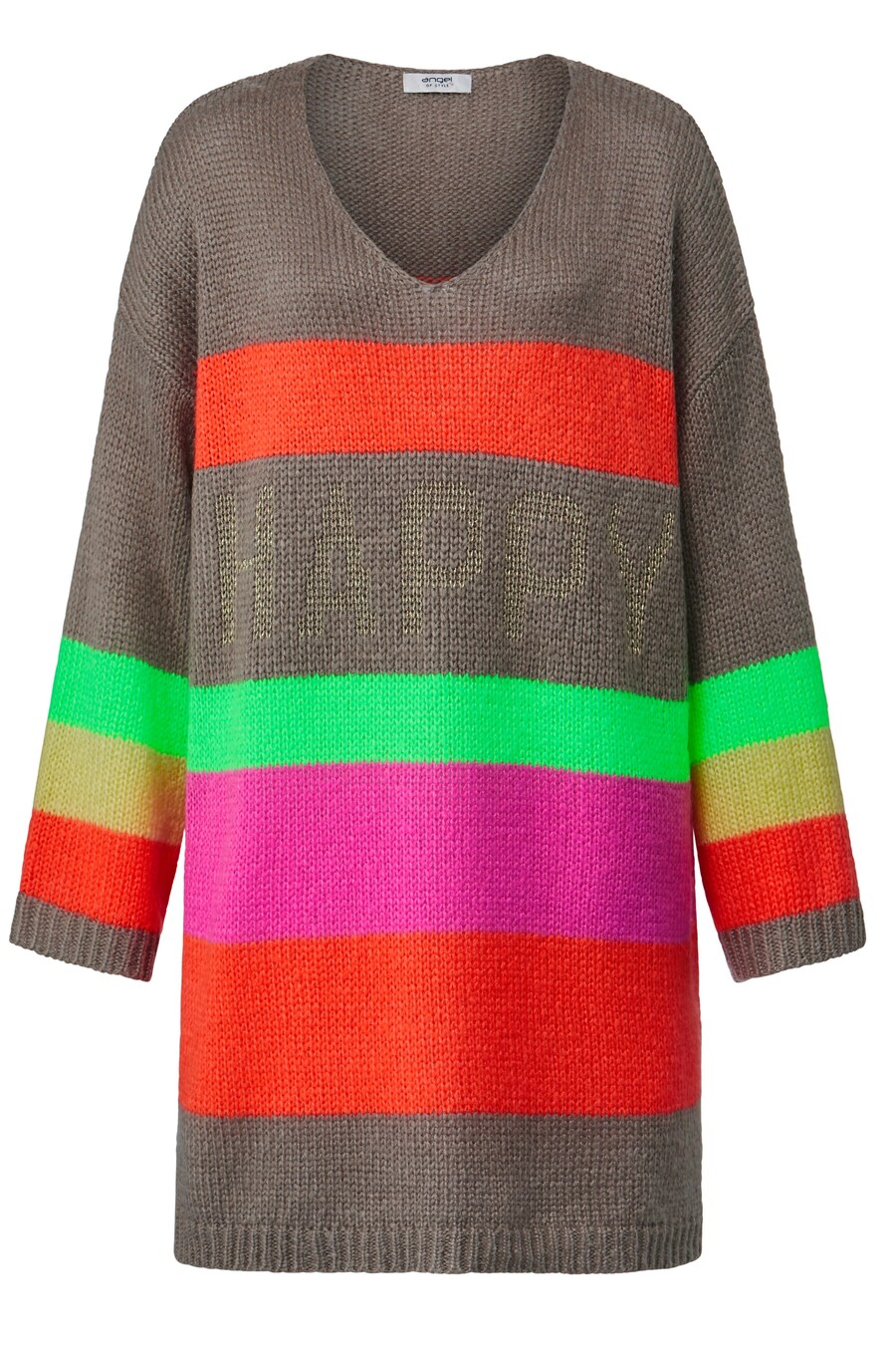 

Тонкий вязаный свитер Angel of Style Sweater, разноцветный