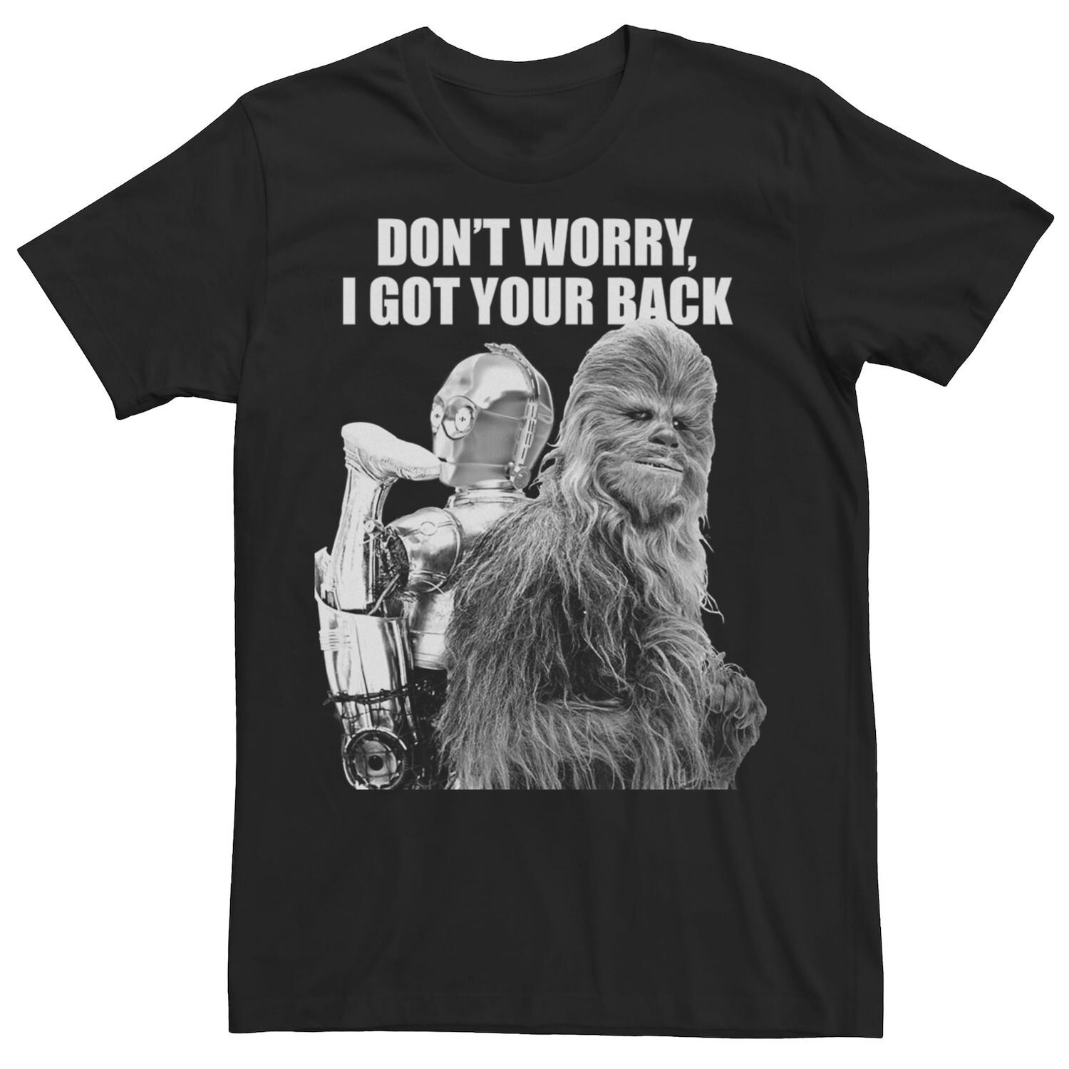 

Мужская футболка Chewies Got Your Back Star Wars, черный