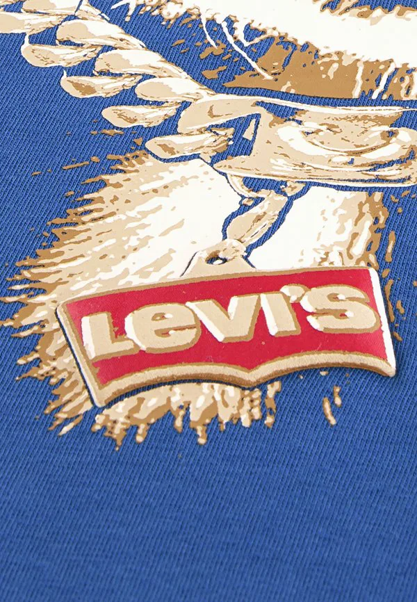 Футболка с патриотическим принтом в виде щенка Levi'S, True Navy — фото 3
