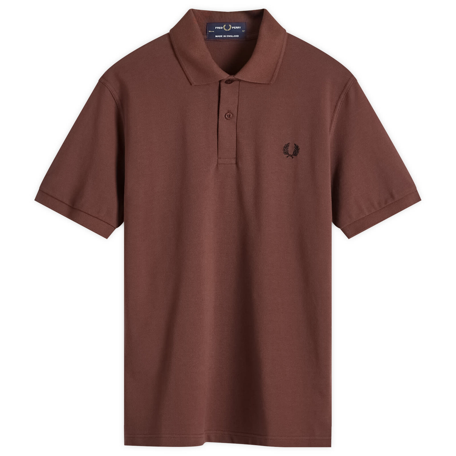 

Поло Fred Perry Original Plain Polo, цвет Brick & Black