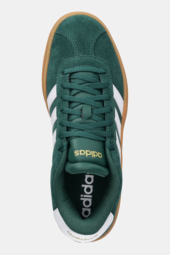 Кроссовки VL Court Bold Adidas, зеленый — фото 4