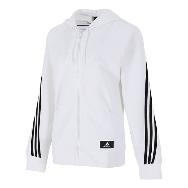 

Куртка флисовые 3 полоски рег трикотажные Куртка Adidas, белый
