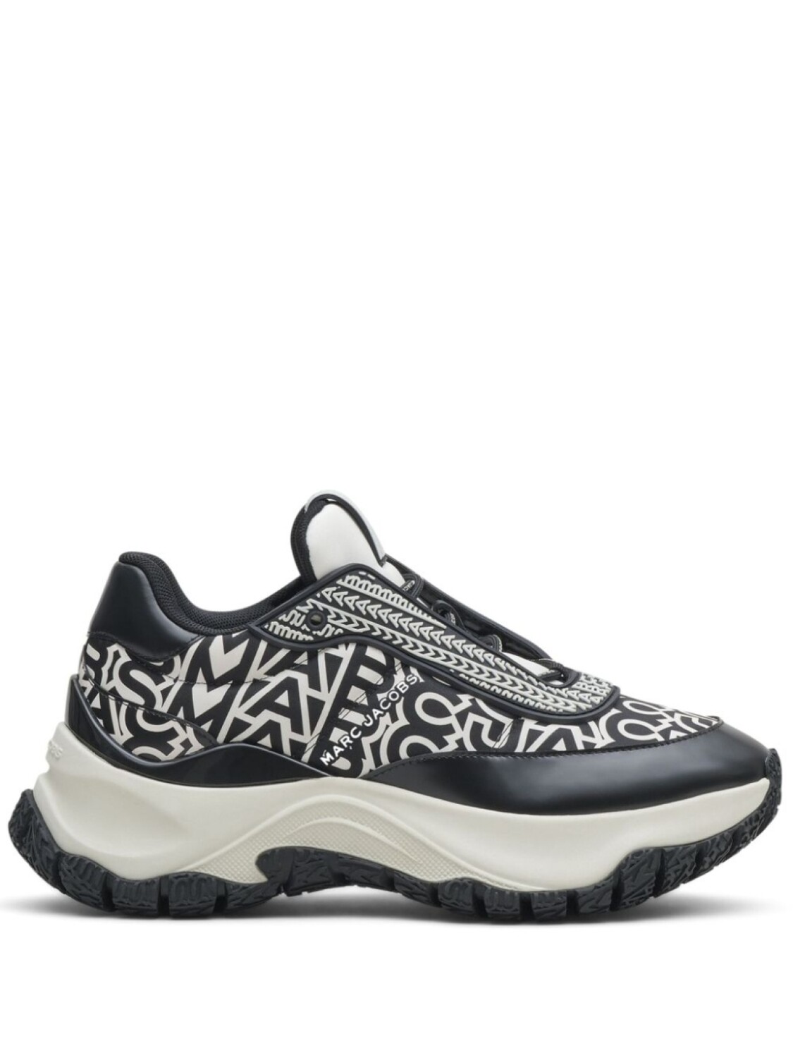 

Кроссовки The Monogram Lazy Runner Marc Jacobs, черный