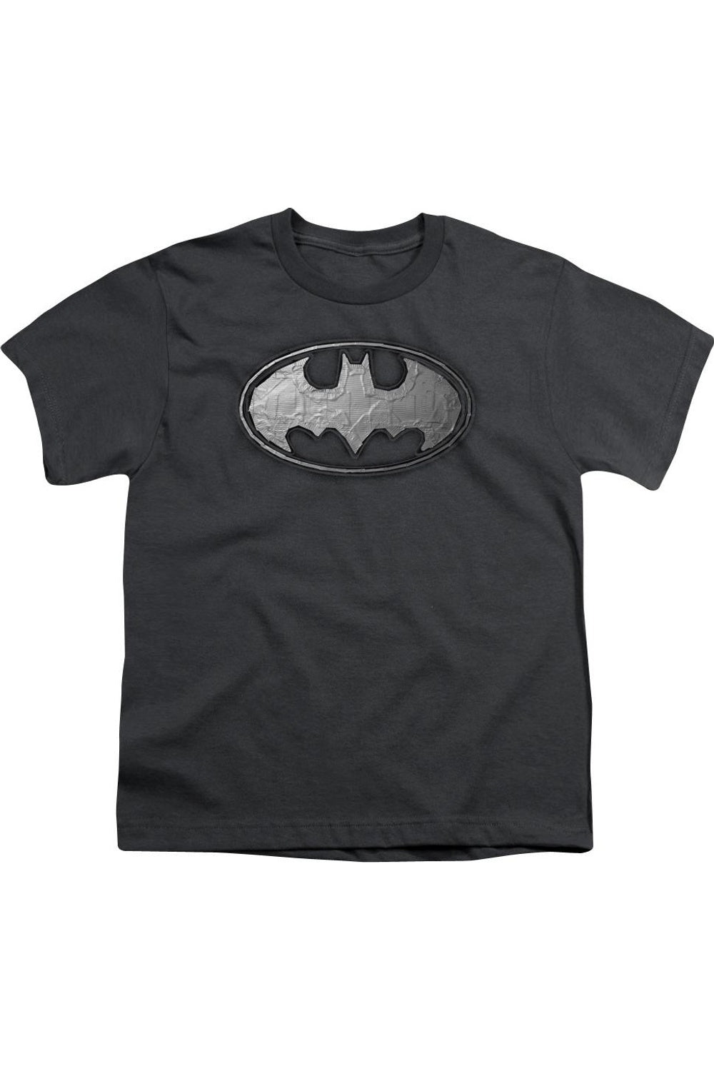 

Футболка с коротким рукавом для детей с логотипом Batman из клейкой ленты Gildan, Charcoal