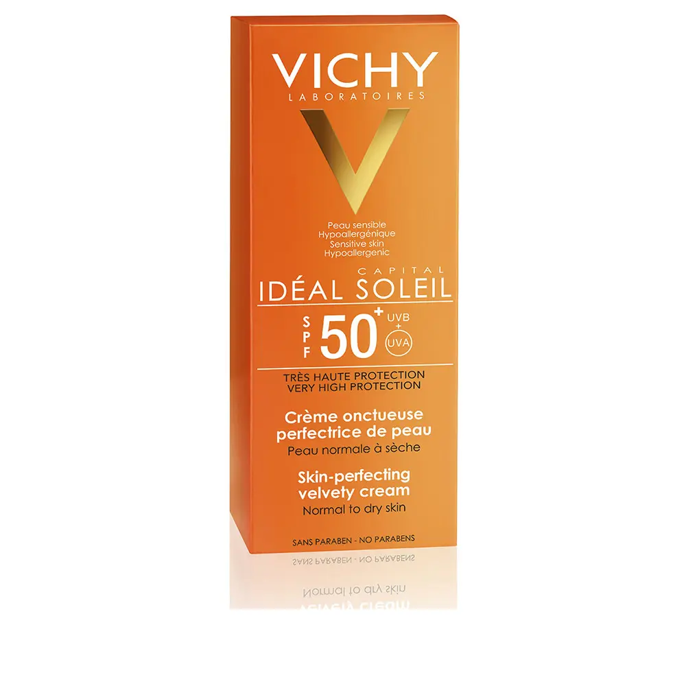 Солнцезащитный крем Capital Soleil Emulsion Anti-Brillance Toucher Sec Spf50+ Vichy Laboratoires, 50 мл — фото 2