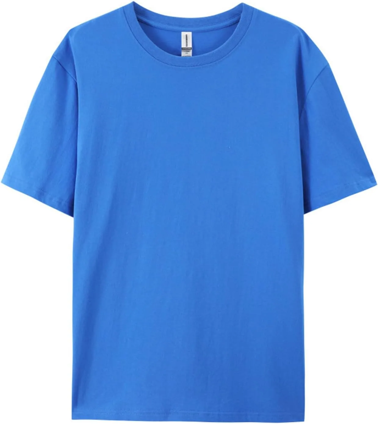 

Мужская хлопковая футболка с коротким рукавом и круглым вырезом NJNJGO