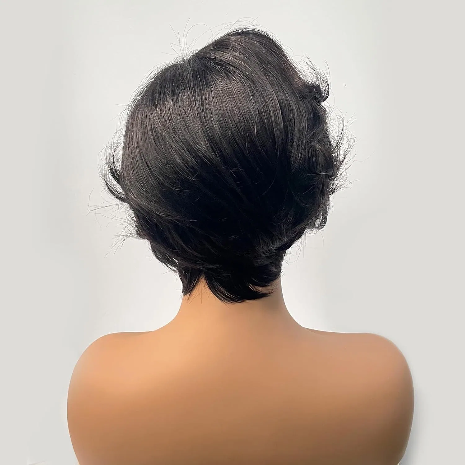 Парик «Pixie Cut» 13x4 Lace Front из натуральных волос Fereowth — фото 4