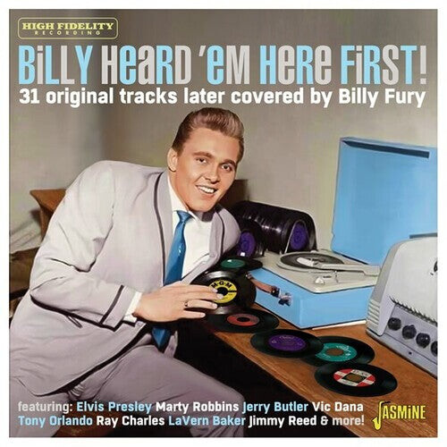 

CD диск Billy Heard Em Here First: 31 Original / Various: Billy Heard 'Em Here First! - 31 Original Tracks Later Covered By Billy Fury / Various